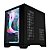 Gabinete Gamer K-Mex Space Aqua CG10-KN, Mini-tower, Lateral de Vidro, Preto, CG10KNRH001CB0X - Imagem 5