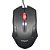 Mouse USB Óptico, 1.200 DPI, Com Cabo de 1 Metro, Compacto, Preto, Exbom- MS-71 - Imagem 1