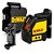 Nível a Laser Horizontal e Vertical Vermelho com 3 Pilhas AA e Maleta - DEWALT-DW088K - Imagem 1
