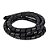 Organizador Espiral Para Cabos E Fios, Diametro 19mm X 1 Metro - Preto - Imagem 5