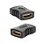 Emenda Adaptador HDMI Fêma Para HDMI Fêmea - Preto - Imagem 7