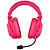 Headset Gamer Sem Fio Logitech G Pro X 2 Lightspeed, 50mm, Bluetooth, USB, 3.5mm, PC, Playstation e Switch, Rosa Magenta - Imagem 2