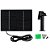 Placa Painel Solar 4W Com Cabo Carregador DC 12V e Controle Temporizador - Preto - Imagem 5