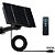 Placa Painel Solar 4W Com Cabo Carregador DC 12V e Controle Temporizador - Preto - Imagem 1