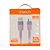 Cabo USB Para Micro USB, Carregamento Rápido, 1 Metro de Comprimento, CB103-1, A'Gold - Roxo - Imagem 5