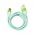 Cabo USB Para Micro USB, Carregamento Rápido, 1 Metro de Comprimento, CB103-1, A'Gold - Verde - Imagem 3