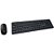 Kit Teclado e Mouse C3tech, Sem Fio, 2.4GHz, Mouse 3 Botões, K-W20BK, Preto - Imagem 2