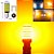 Kit Lâmpada LED CANbus, Para Farol de Carro, Soquete 7440, Amarelo, ASLENT - Imagem 8