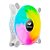 Cooler Fan Gamer, LED ARGB, F9-L170WH, 12cm, 6 Pinos, C3Tech Gaming, Branco - Imagem 3