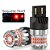 Kit Lâmpada LED CANbus, Para Lanterna Traseira do Carro, Soquete 7443, Luz Vermelha, Lupu Auto - Imagem 2