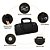 Bolsa de Ferramentas Dobravél, Com Alça Resistente, 5 Bolsos, Super Durável, Drill Bag, Preto - Imagem 3