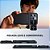 Capa Resistente Para iPhone 16 Pro Max, Com Porta Cartões, Slider Proteção Câmera, Preto - Imagem 6