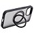 Capa Para iPhone 15 Pro Max, Suporte Para Carregamento Magnético, Preto, BGM - Imagem 5