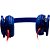 Fone de Ouvido Headphone, Com Conector P2, Estéreo, KAPBOM, KA-888, Azul - Imagem 4