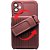 Capa Resistente Para iPhone 11, Com Suporte Clip, Anti-Impacto, Marrom - Imagem 2
