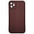 Capa Resistente Para iPhone 11, Com Suporte Clip, Anti-Impacto, Marrom - Imagem 4