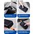 Mini Compressor de Ar, Portátil, Calibrador de Pneu Para Carro, Moto, Bicicleta, Preto - Imagem 6