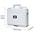 Maleta Case Para Transporte de Drone e Acessórios, Para DJI Mini 4 Pro, Compatível Com RC2 e RC-N2, Branca - Imagem 2