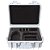 Maleta Case Para Transporte de Drone e Acessórios, Para DJI Mini 4 Pro, Compatível Com RC2 e RC-N2, Branca - Imagem 4
