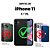 Capa Resistente Para iPhone 11, Com Suporte Clip, Anti-Impacto, Verde - Imagem 9
