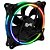 Cooler Fan Gamer, 120mm, Kazeryu Pro, 1.500RPM, LED Rainbow, Baixo Ruído, CFPKR1, Preto, ELG - Imagem 4