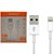 Cabo USB Para Lightning, Carga e Dados, 2 Metros de Comprimento, 5A, Rápido, A'Gold, CB 109-2 - Imagem 1