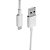 Cabo USB Para USB-C, Carregamento Rápido, 6A, 30cm Comprimento, Lehmox, LE-377, Branco - Imagem 8