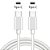 Cabo USB-C Para USB-C, Dados e Carga, 1 Metro de Comprimento, IP 15, Lehmox, LE-478 - Imagem 2