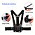 Kit Suporte Para Celular e Câmeras GoPro, 6 Peças, Suporte de Peito e Cabeça, Ajustável, Estabilidade Reforçada, Preto - Imagem 3
