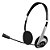 Headset C3Plus PH-01SI Prata - Com Microfone Arco com Ajuste de Altura Conexão P2 Impedância de 32Ohms - Imagem 1