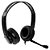 Headset PH-120BK C3Tech Conector 2x P2 3.5mm Circumaural, Microfone Omnidirecional, Estéreo, Integrado Ajustável - Preto - Imagem 1