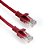 Cabo de Rede Cat.6, PC-ETH6U50, 5 Metros, Patch Cord, PlusCable - Vermelho - Imagem 2