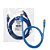 Cabo de Rede Cat5.E 0.5M 50cm CAT5E05BL Patch Cord, PlusCable - Azul - Imagem 5