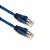 Cabo de Rede Cat5.E 0.5M 50cm CAT5E05BL Patch Cord, PlusCable - Azul - Imagem 2
