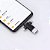 Adaptador OTG 3 em 1, USB 3.0 Para Tipo-C, Lightning e V8, KP-H006, Knup, Preto - Imagem 3