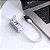 Adaptador OTG 3 em 1, USB 3.0 Para Tipo-C, Lightning e V8, KP-H006, Knup, Preto - Imagem 4