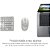 Kit Teclado e Mouse Sem Fio Dell Pro, KB3121Wt, ABNT2, Até 4.000 DPI, Bluetooth 2.4GHz, Branco - Imagem 6
