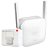 Repetidor de Sinal Wi-Fi, Xiaomi N300, Duas Antenas, 2.4GHz, RD10M, 300Mbps - Branco - Imagem 3