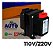 Autotransformador KF, Tripolar, 1500VA, Bivolt 110V/220V, Slim, Preto -  TRF0895 - Imagem 3