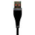 Cabo USB Para Lightning, Carga e Dados, Super Rápido, 4.8A, Acabamento em Silicone, HB05-2, H'Maston, Preto - Imagem 3