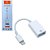 Adaptador OTG USB 3.0 (Fêmea) Para Lightning (Macho), Transmissão de Alta Velocidade, ZHQ-11, H'Maston, Branco - Imagem 2