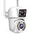 Câmera de Segurança Dupla, Giratória, IP, Wi-Fi, Full HD, 8MP, Tuya, Smart Life, 2.4G, Branca - ZS070 - Imagem 6