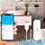 Sensor de Vazamento de Água, Wi-Fi, Monitor de Vazamentos, Compatível Com Tuya, Alexa, Google Assistant, Branco - Imagem 4