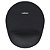 Mouse Pad Ergonômico 24 x 22cm, Reliza Confort, Apoio Anatômico para Pulso e Base Antiderrapante - Preto - Imagem 1