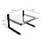 Suporte Para Monitor Ergonômico Ajustável, Office, Conforto e Estabilidade, Preto com Vidro Incolor - Reliza - Imagem 4