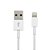 Cabo De Dados e Carregamento Turbo Para iPhone, USB Para Lightning Compatível, 1 Metro, 6A, CB100-2, Branco - A'Gold - Imagem 4
