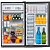 Frigobar Midea, 93 Litros, 220V, MRC10B2, Inox - Imagem 5