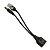 Adaptador de Cabo Injetor PoE, Separador RJ45, Par Macho e Fêmea, MB - Preto - Imagem 4