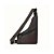 Bolsa Transversal, Slim Bag, 3 Bolsos, Peito E Ombro. Unissex, Resistente e Elegante - Cinza - Imagem 4