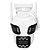Câmera de Segurança Lente Tripla Giratória IP, Full HD 8MP, Wi-Fi Bluetooth, Compatível Alexa, APP iCSee - Branco - Imagem 5